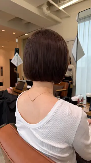 ショート 銀座似合わせショート 店長　広瀬和輝のヘアスタイル