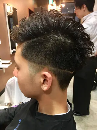 メンズ 完全個室マンツーマン メンズサロン草野貴樹のヘアスタイル