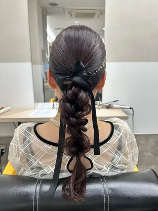 ヘアアレンジ GiseL ハイトー ンSa_ya🎀のヘアスタイル