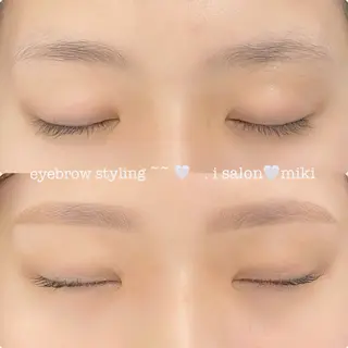 アイブロウ .i salon🤍 m i k iのマツエク・マツパデザイン