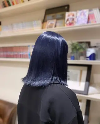 セミロング カラー ヘアアレンジ Narumi 🧚‍♂️のマツエク・マツパデザイン