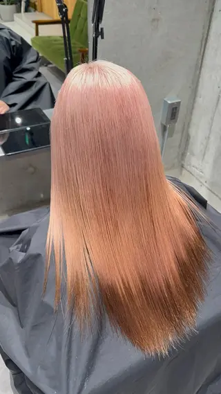 ロング ハイトーン特化 名古屋/たまきのヘアスタイル