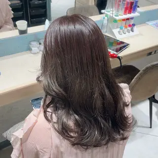 セミロング 髪質改善/縮毛矯正 松原和志のヘアスタイル