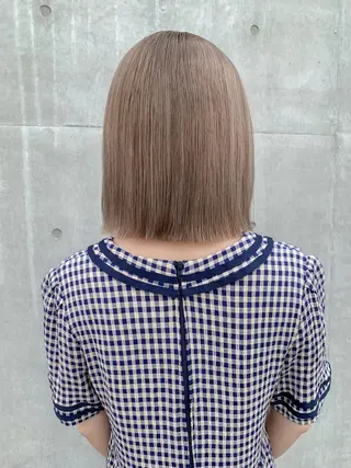 ショート カラー ヘアアレンジ yuka .のヘアスタイル