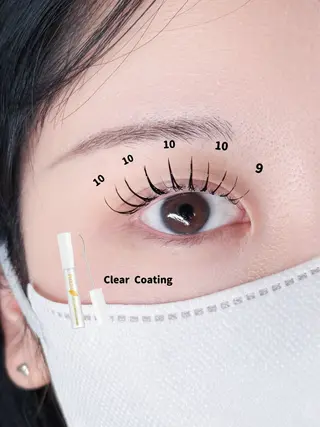 マツエク・マツパ mignon eye YUKINOのマツエク・マツパデザイン