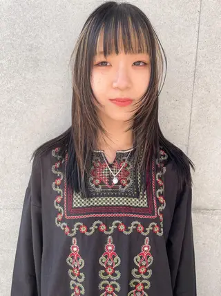 ミディアム カラー センスをお届けします 大谷将生infpのヘアスタイル