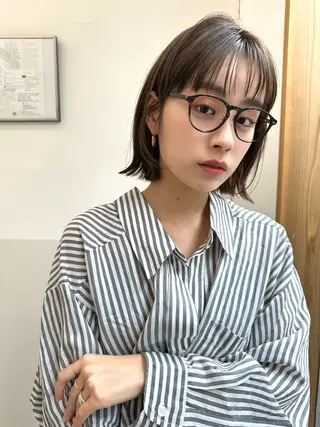 ショート カラー 🪭risa 暖色/レイヤー🪭のヘアスタイル