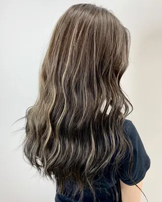 ロング カラー パーマ ヘアアレンジ キッズ ★ 里奈★のヘアスタイル