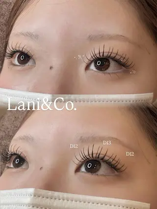 マツエク・マツパ Lani&Co. kiyoraのマツエク・マツパデザイン