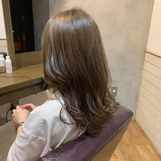 ロング カラー ✨️美髪矯正×似合わ せ艶カラー✨藤田透のヘアスタイル