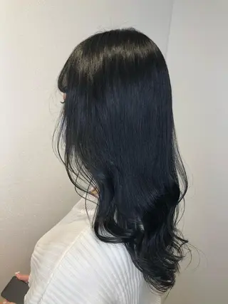 ロング カラー 店長　濱口 花菜　美髪整形のヘアスタイル