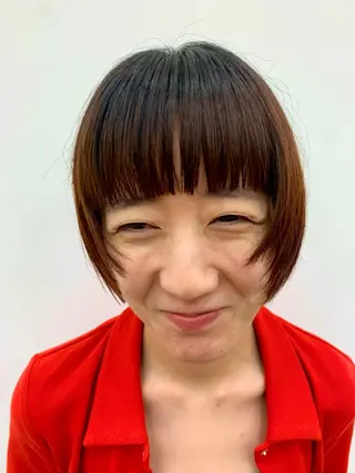 ショート 原田 穂真のヘアスタイル