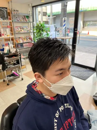 ミディアム メンズ ✂︎men's hair✂︎立石亮のヘアスタイル