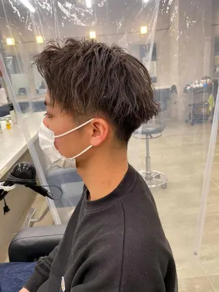 ショート パーマ ヘアアレンジ メンズ 🔥メンズ特化🔥 木村 祐太のヘアスタイル