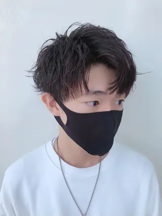 ショート ヘアアレンジ メンズ メンズZina代表 田端 麗治のヘアスタイル