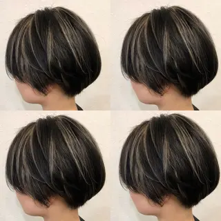 ショート カラー ミニモお気に入り数 No.1宍戸雄弥のヘアスタイル
