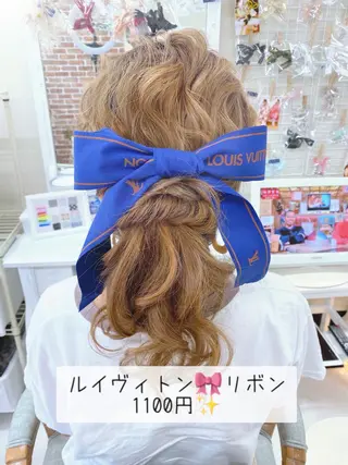 ヘアアレンジ ヘアセットサロン ココのヘアスタイル