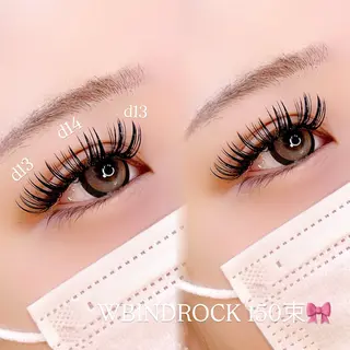 マツエク・マツパ eyesalon LANAのマツエク・マツパデザイン