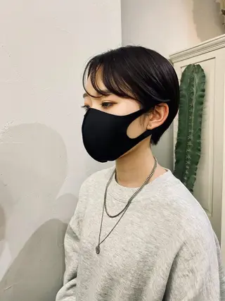 ショート 宮腰 瑠果のヘアスタイル