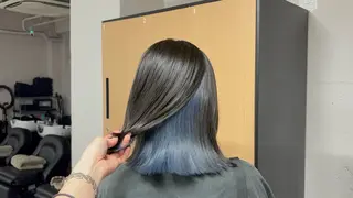 ミディアム tokute 中野真咲🐺のヘアスタイル