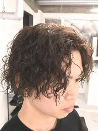 パーマ メンズ メンズサロン rootのヘアスタイル