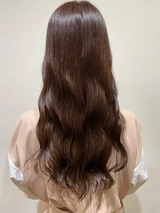 ロング カラー 髪質改善💘縮毛矯正 minamiのヘアスタイル