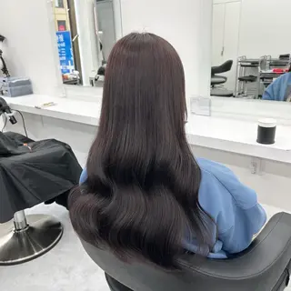セミロング カラー ヘアアレンジ mai🍑暖色カラー /レイヤー💖のヘアスタイル