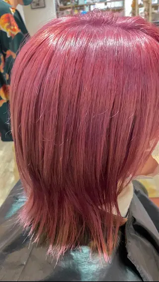 ミディアム カラー ショートヘア🌿‬ tatsuyaのヘアスタイル