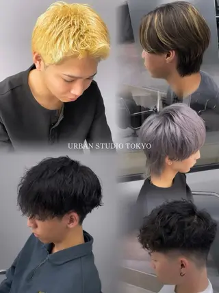 ショート メンズ URBAN STUDIO TOKYO所属・HARU (ハル)のヘアスタイル