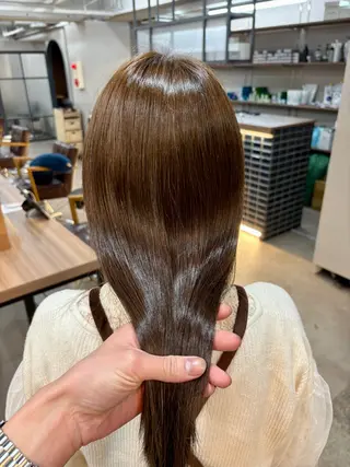 セミロング 💎艶髪／美髪特化 世麗💎のヘアスタイル
