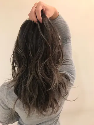 ロング カラー 【髪質改善】 梅田　聡のヘアスタイル