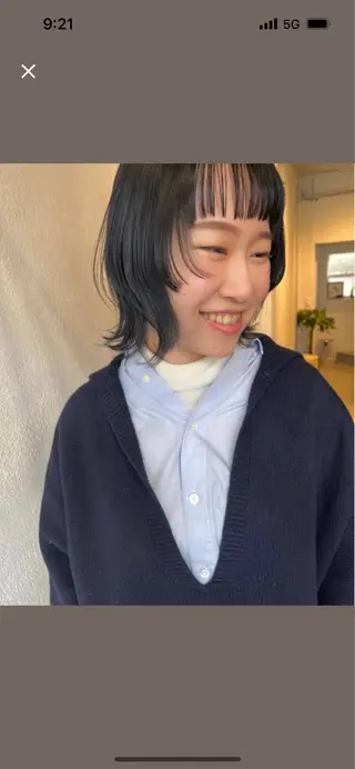 ミディアム カラー SOLAS 緑地公園店のヘアスタイル