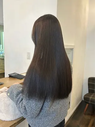 ロング カラー 水谷 優華のヘアスタイル