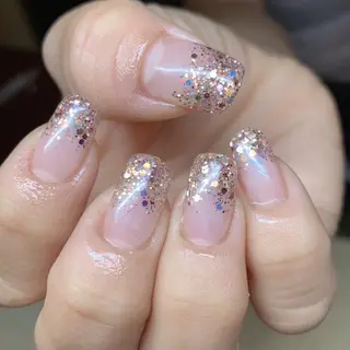 セミロング .. momoko🕊のネイルデザイン