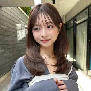 ロング 🌸透明感/レイヤー / 栗林 彩🌸のヘアスタイル