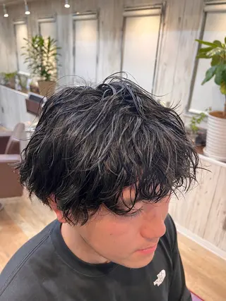 ショート パーマ メンズ SHO ✂︎のヘアスタイル
