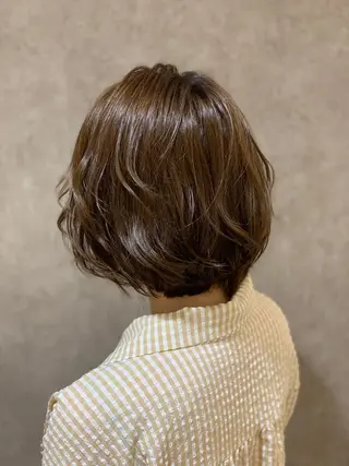 ショート カラー ショート／透明感 カラー加治竜汰💡のヘアスタイル