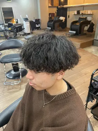 パーマ よしだ ふーとのヘアスタイル