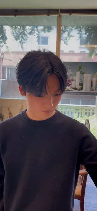 メンズ メンズトレンドヘア シンユウのヘアスタイル