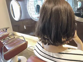 ミディアム カラー 髪質改善/艶髪/ 木山ゆかりのヘアスタイル