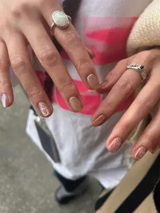 ネイル Ri.nail オクマトモカのネイルデザイン