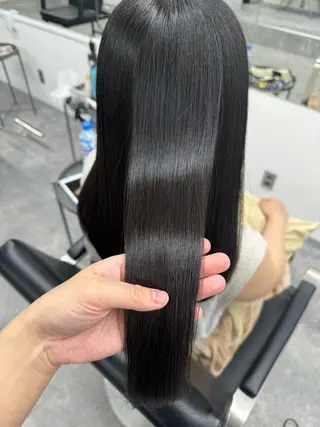 ロング 髪質改善メニュー 長井 美佐子のヘアスタイル