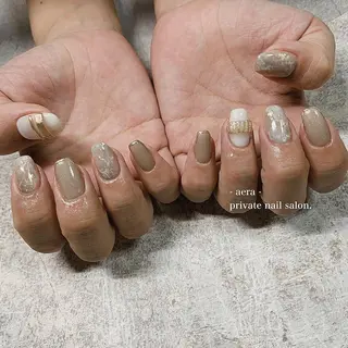 ネイル AERA nail shino🐱⸝꙳のネイルデザイン
