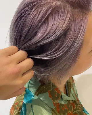 ショート カラー 斎藤 仁のヘアスタイル