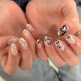 ネイル 𝙃𝙖𝙧𝙪⋆ ˚꩜｡個性派のネイルデザイン