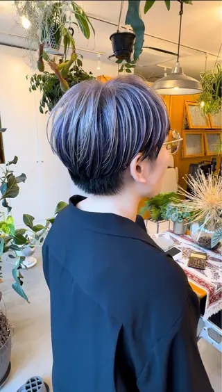 ショート カラー 💐レイヤー/ 暖色/りゅーき💐のヘアスタイル