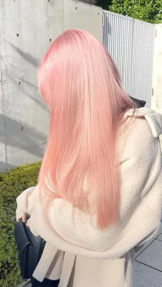 セミロング カラー ヘアアレンジ 柔らかカラー/ レイヤーYUTO🧋のヘアスタイル