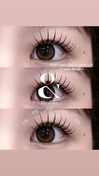 マツエク・マツパ epill Lenna .🦋のマツエク・マツパデザイン