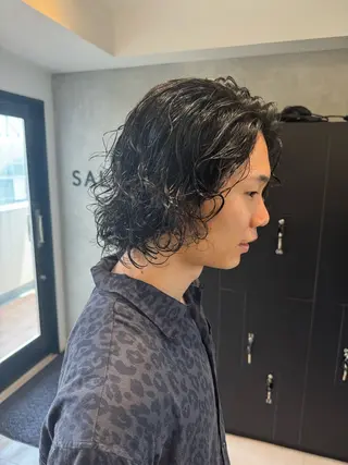 パーマ メンズ メンズ特化 パーマ/オザワのヘアスタイル