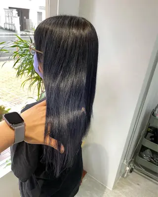 セミロング Le/a谷町 野上幹太のヘアスタイル